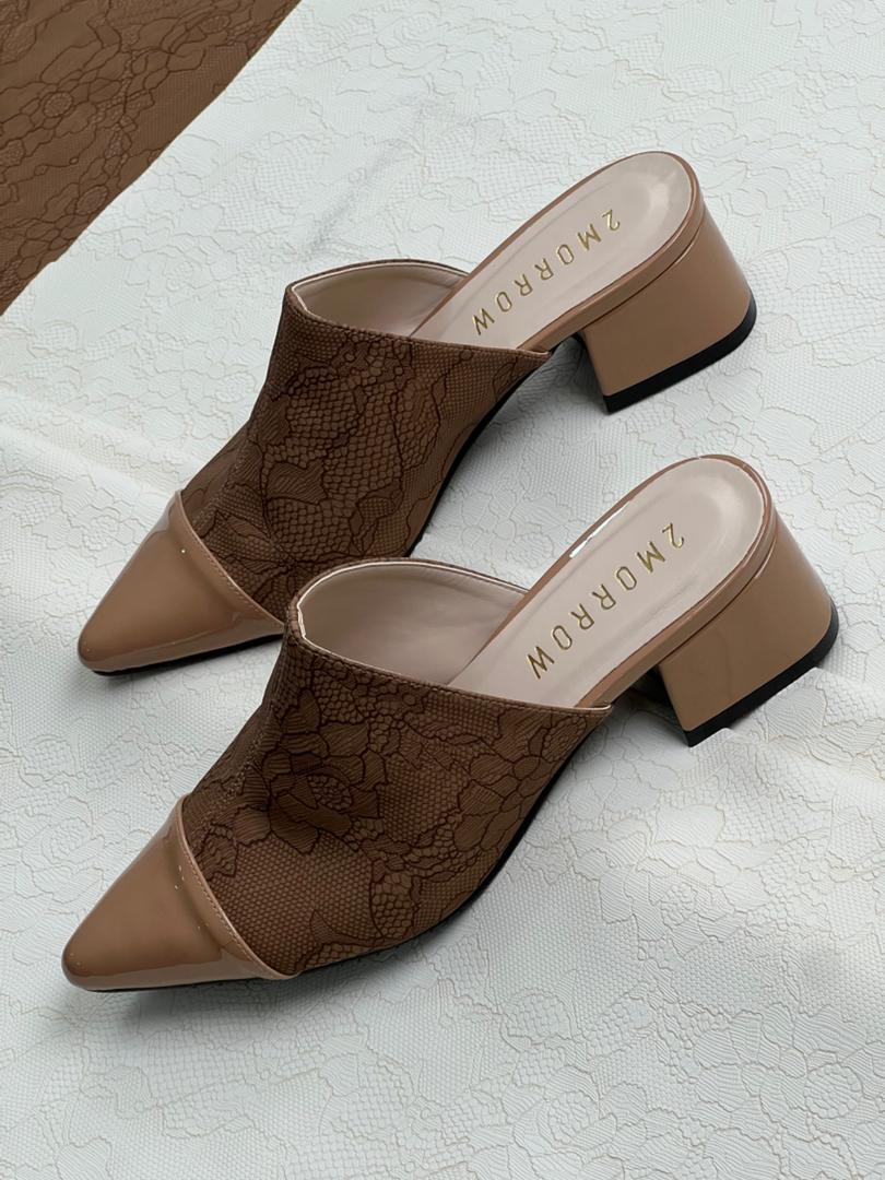 Gianna Luxe Lace (Brown)