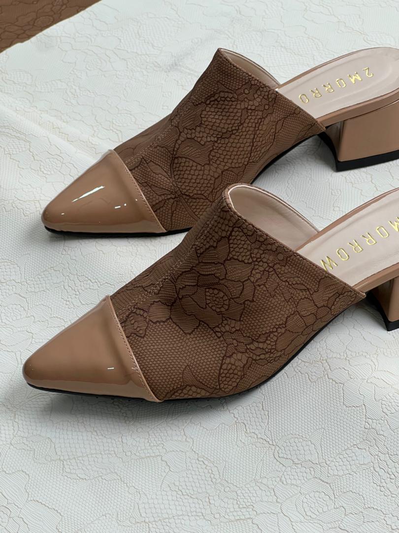 Gianna Luxe Lace (Brown)