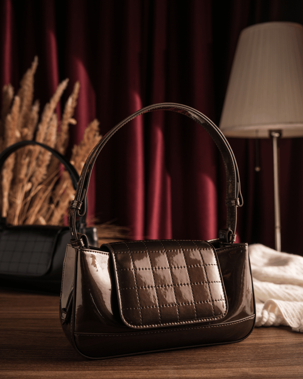 Mia Shoulder Bag - Bronze