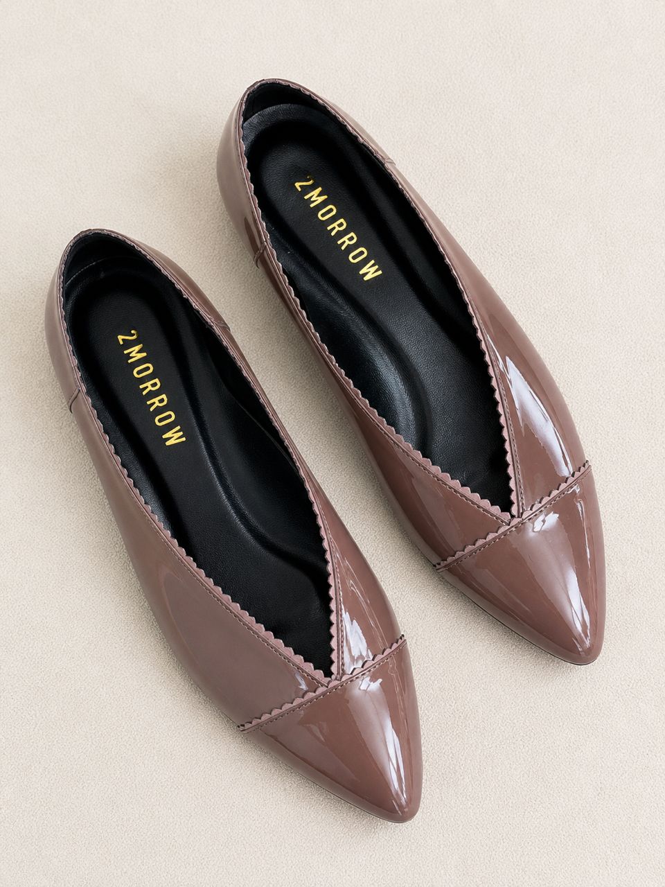 Jayla Opal Flats - Mocha Taupe (Preorder)