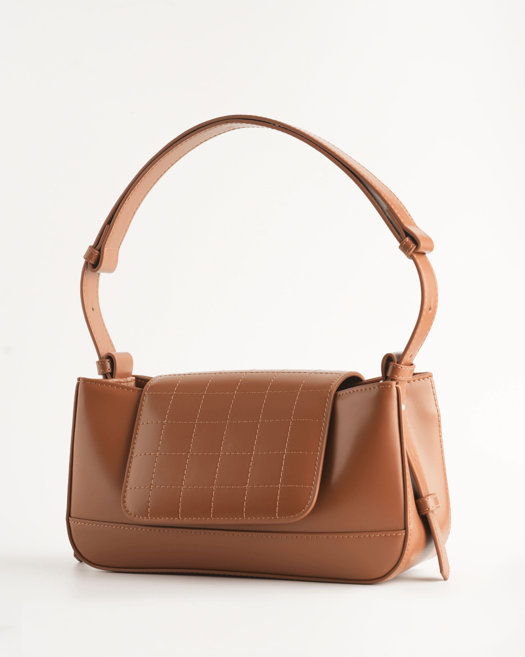 Mia Shoulder Bag - Camel Brown