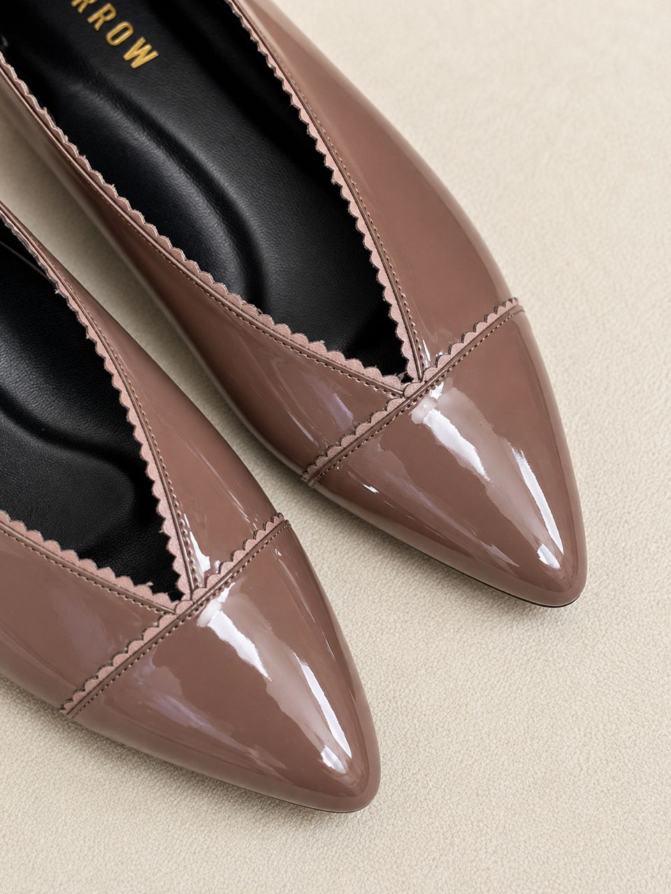 Jayla Opal Flats - Mocha Taupe (Preorder)