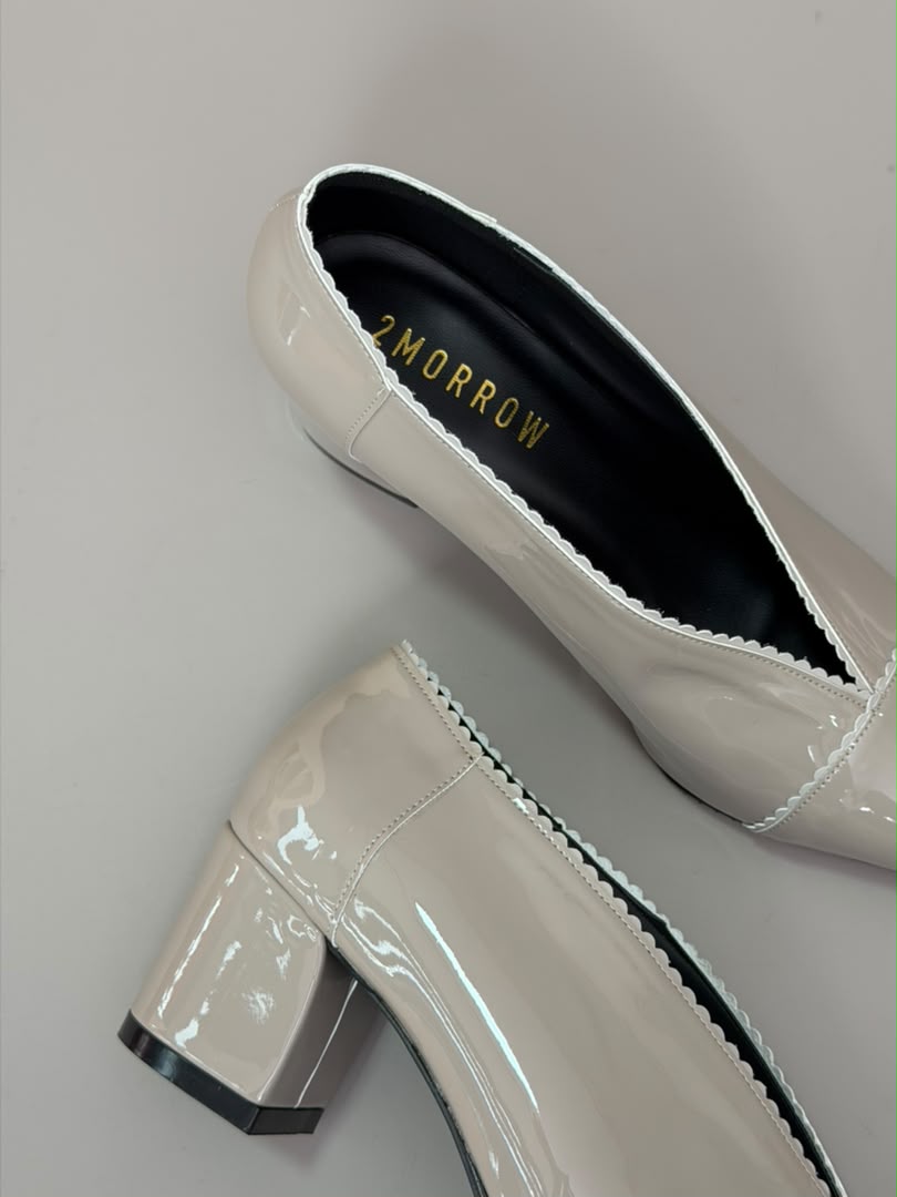 Jayla Opal Heels - Soft Pearl (Preorder)