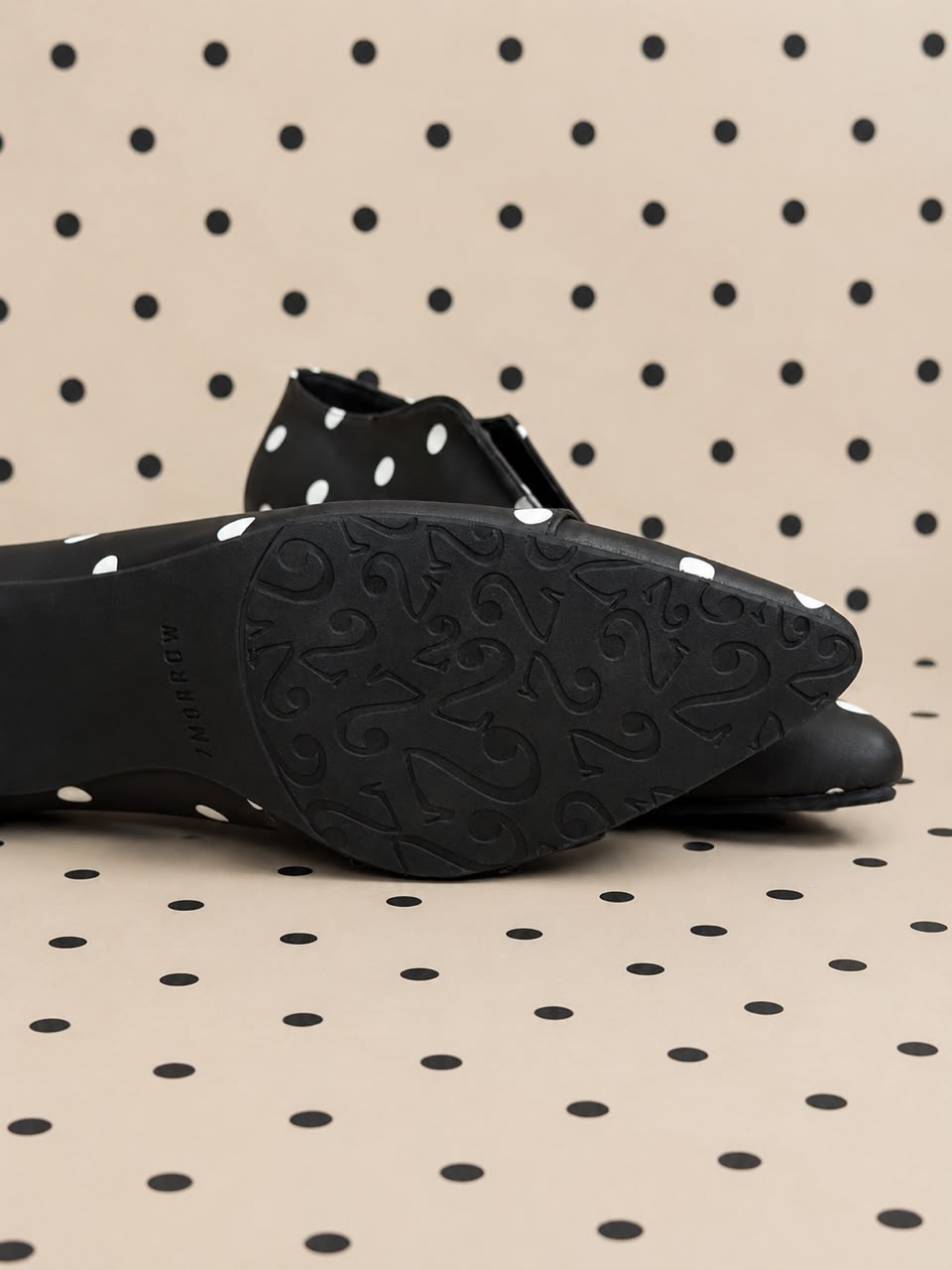 Jayla Opal Heels Chunky - Polka Dots (Preorder)