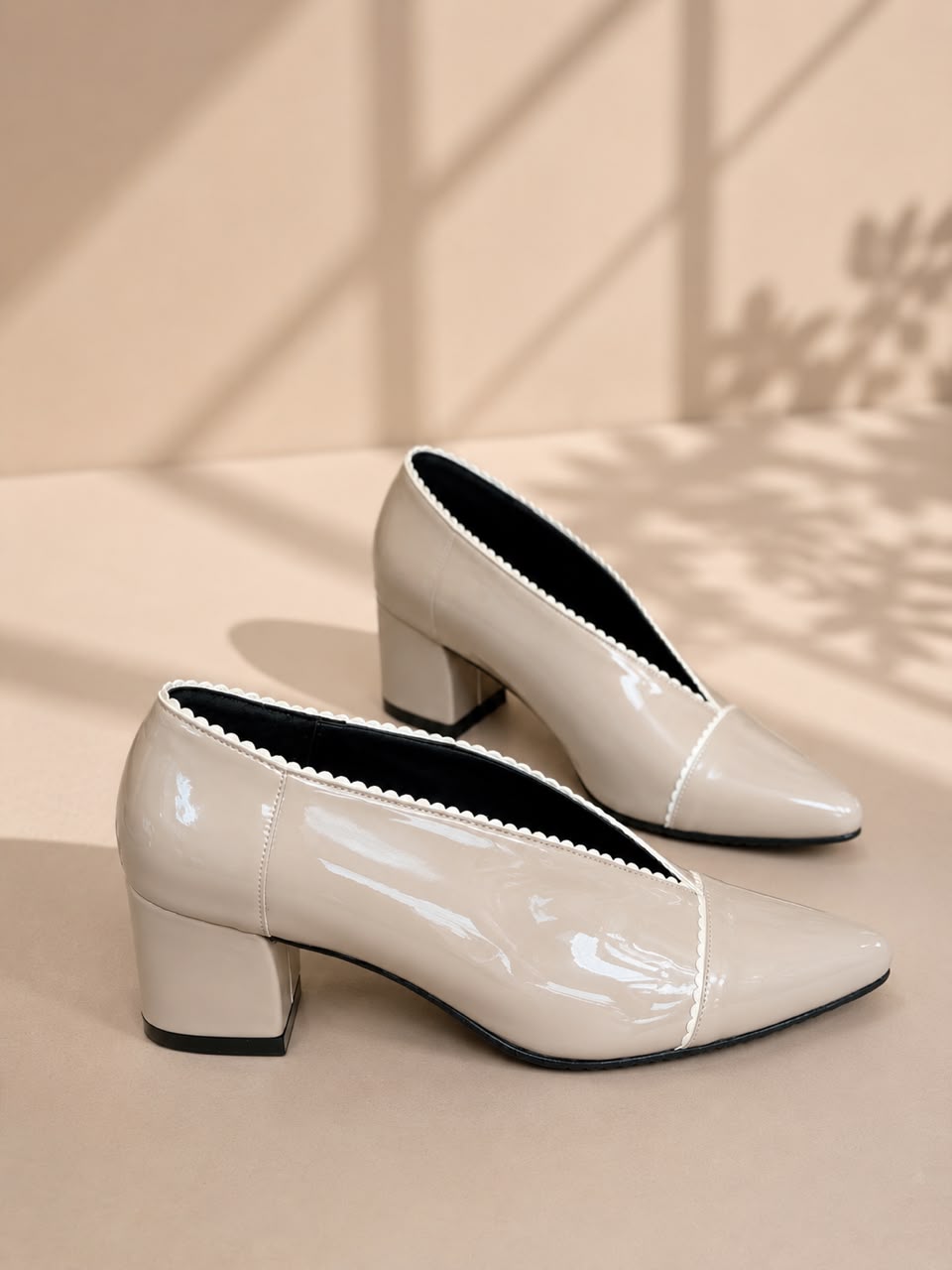 Jayla Opal Heels - Soft Pearl (Preorder)