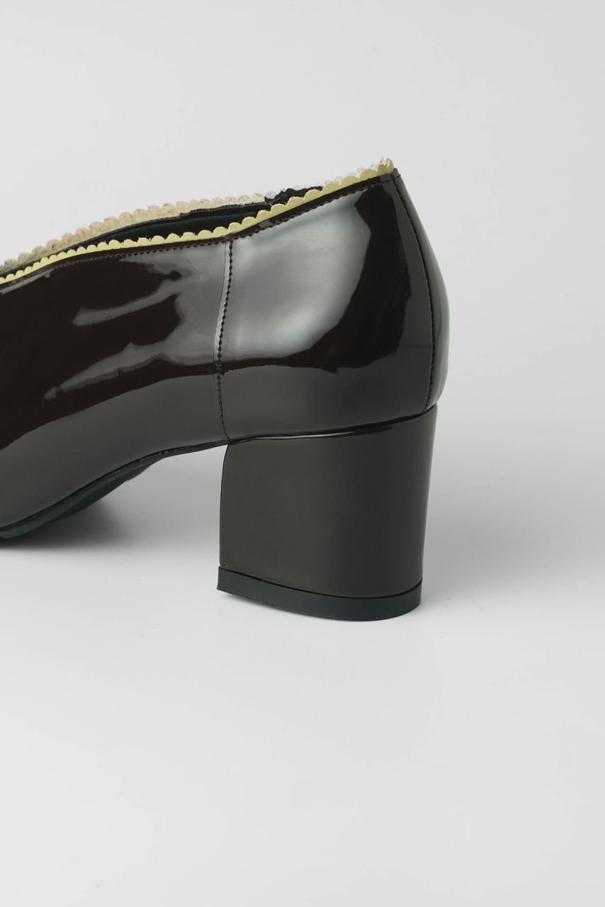 Jayla Opal Heels Chunky - Dark Mocha (Preorder)