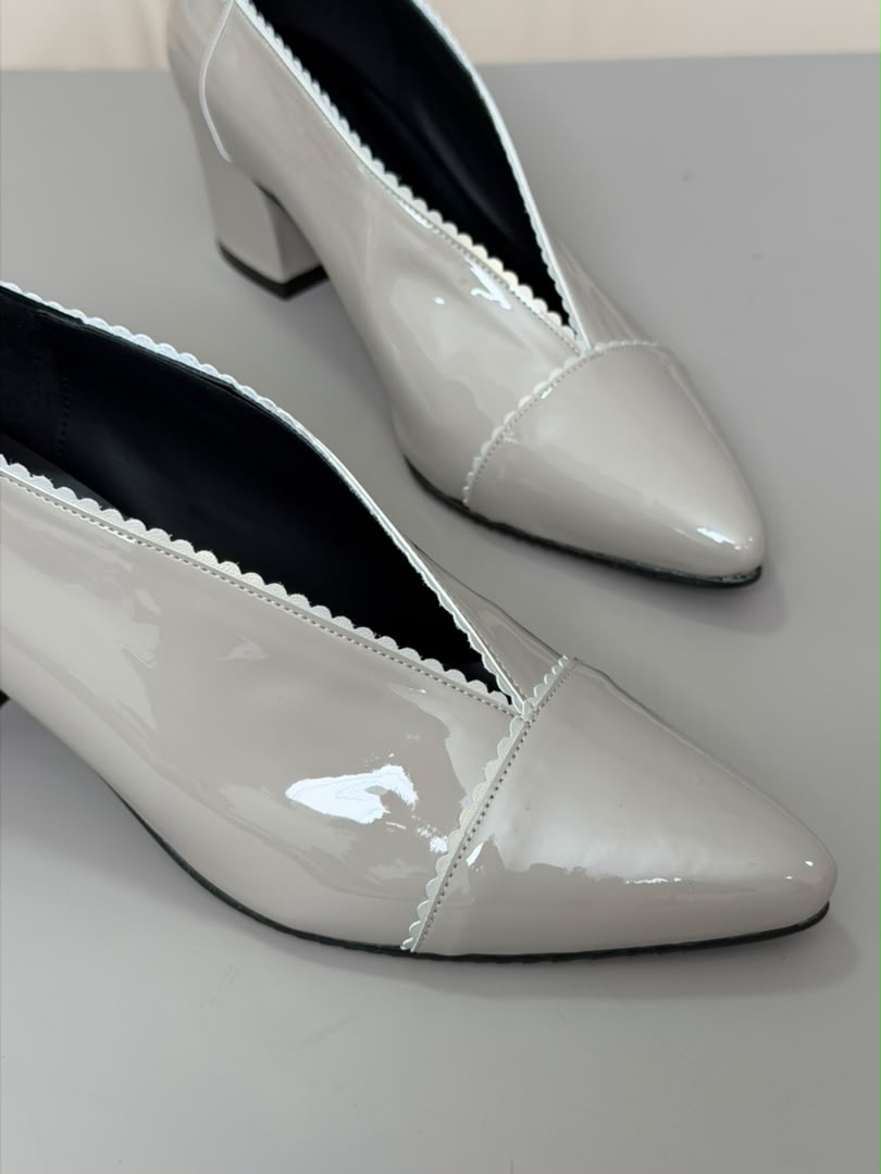 Jayla Opal Heels - Soft Pearl (Preorder)