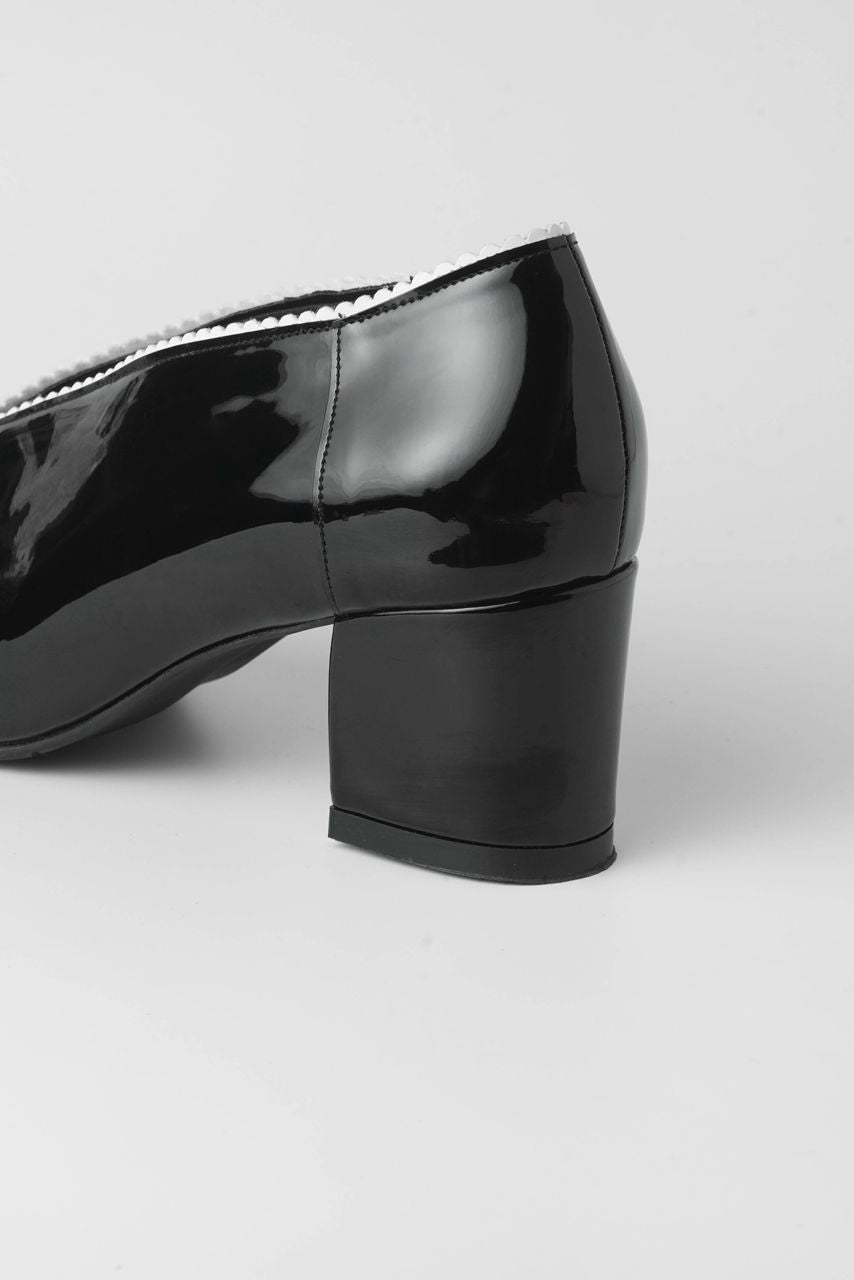 Jayla Opal Heels Chunky - Retro Noir (Preorder)