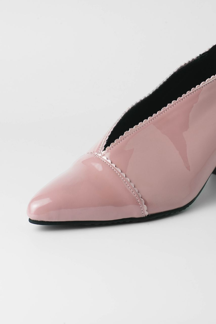 Jayla Opal Heels Chunky - Dusty Rose (Preorder)